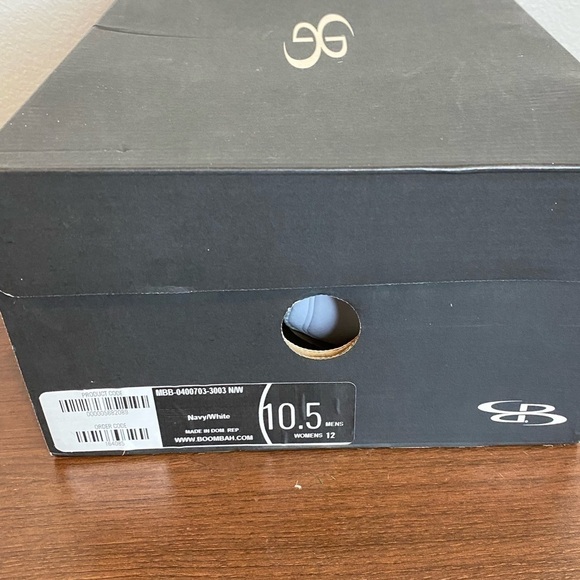 * NEW Boombah Athletic Sneakers Size 10.5 Blue White - Picture 9 of 10